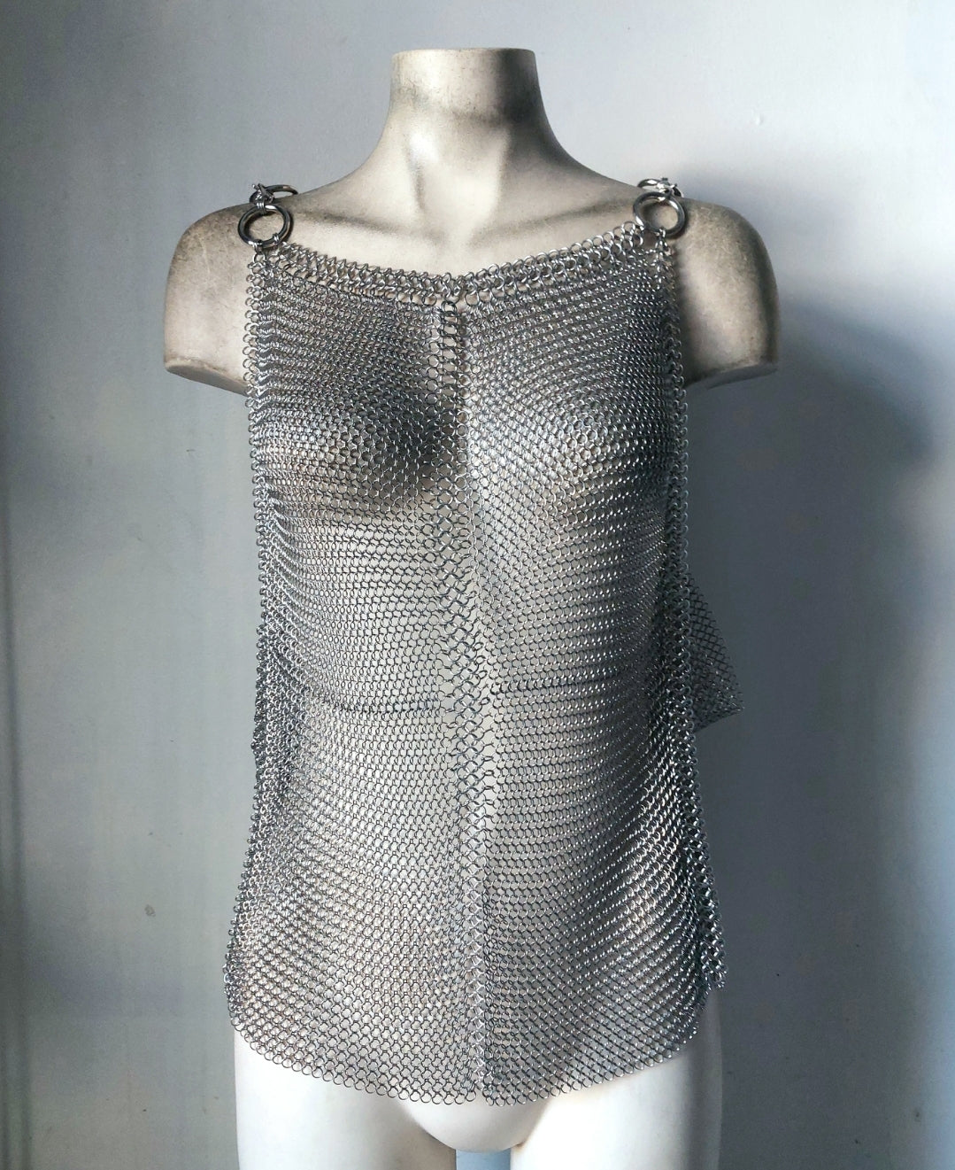 Micro Chainmail Sleeveless Top