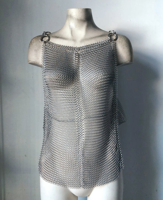 Micro Chainmail Sleeveless Top