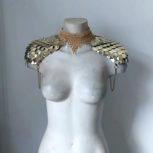 Gold Joan of Ark Armor