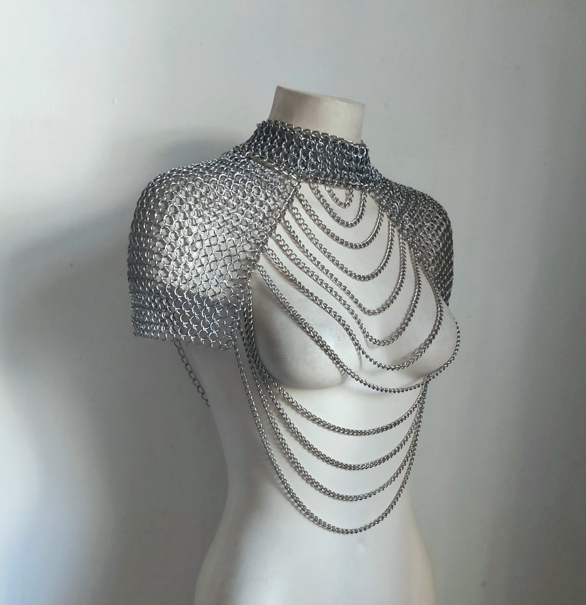 Boiled Chainmail Teyla Chainmail Armor – syntheticdaisydesign