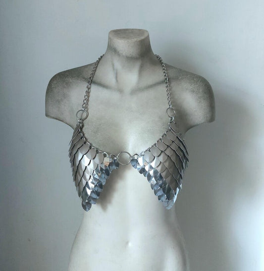 Mermaid Glitter Bra