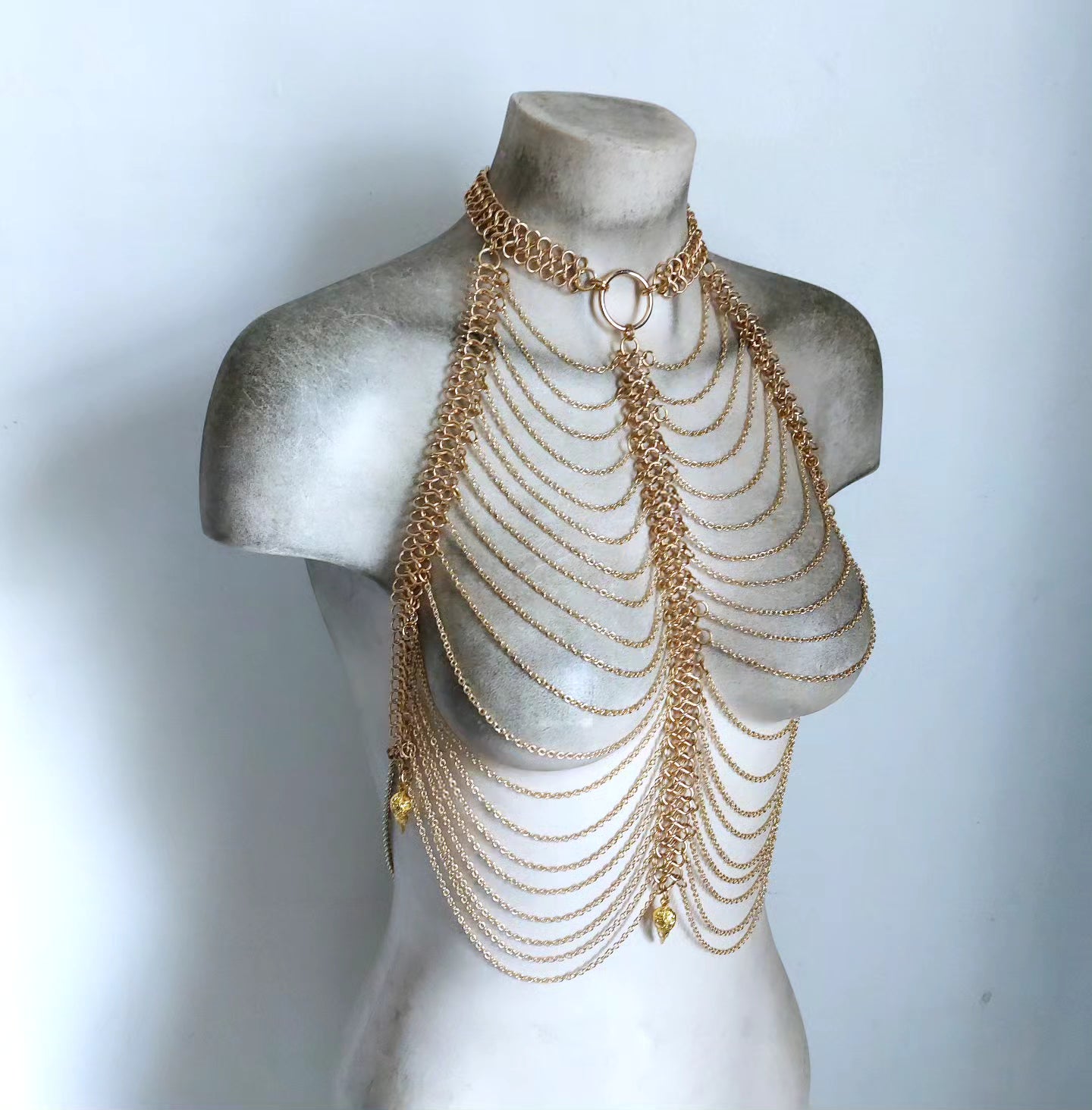 Dark Queen Chainmail Harness