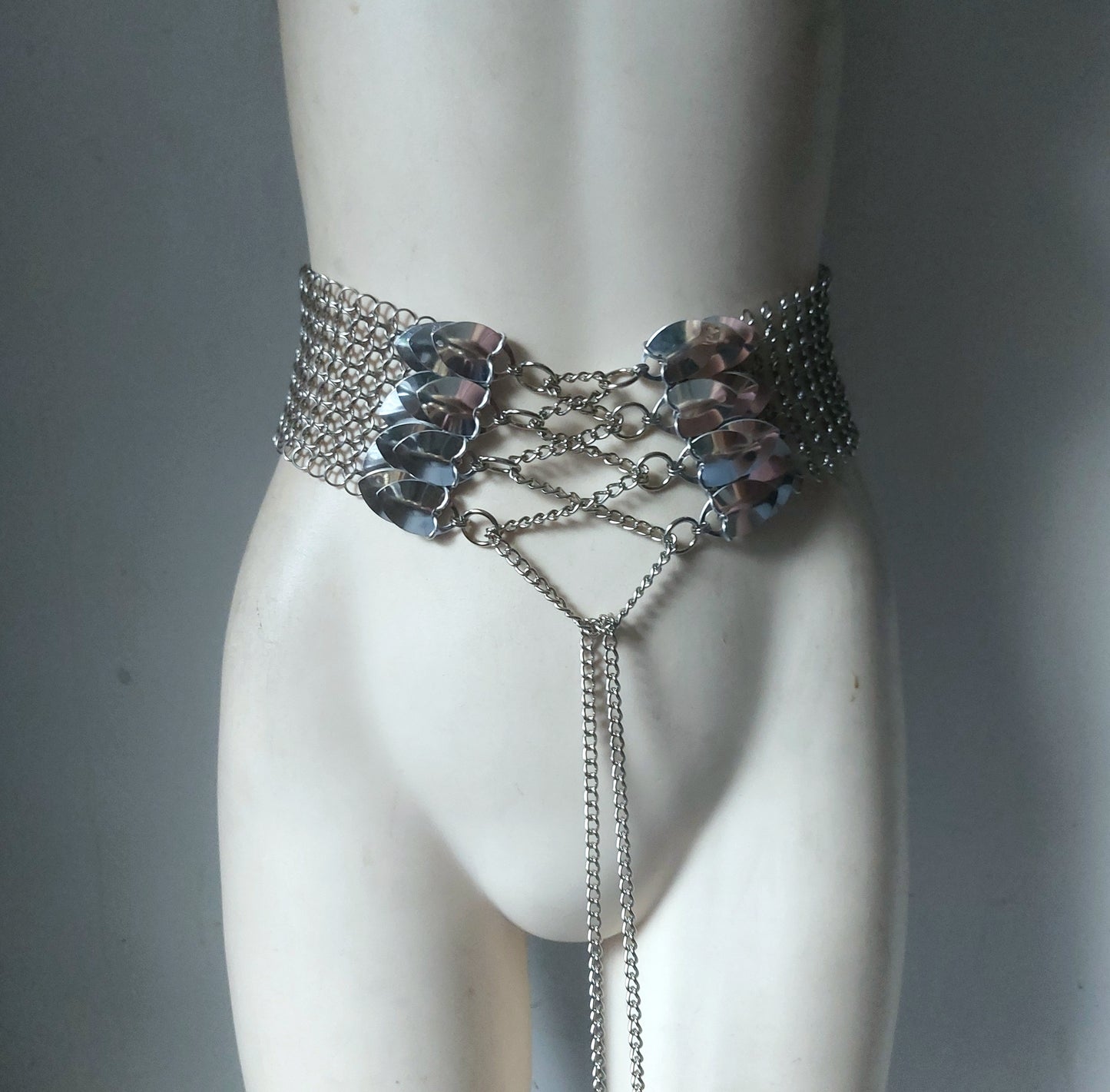 Scalemail Accent Corset Belt 4/1