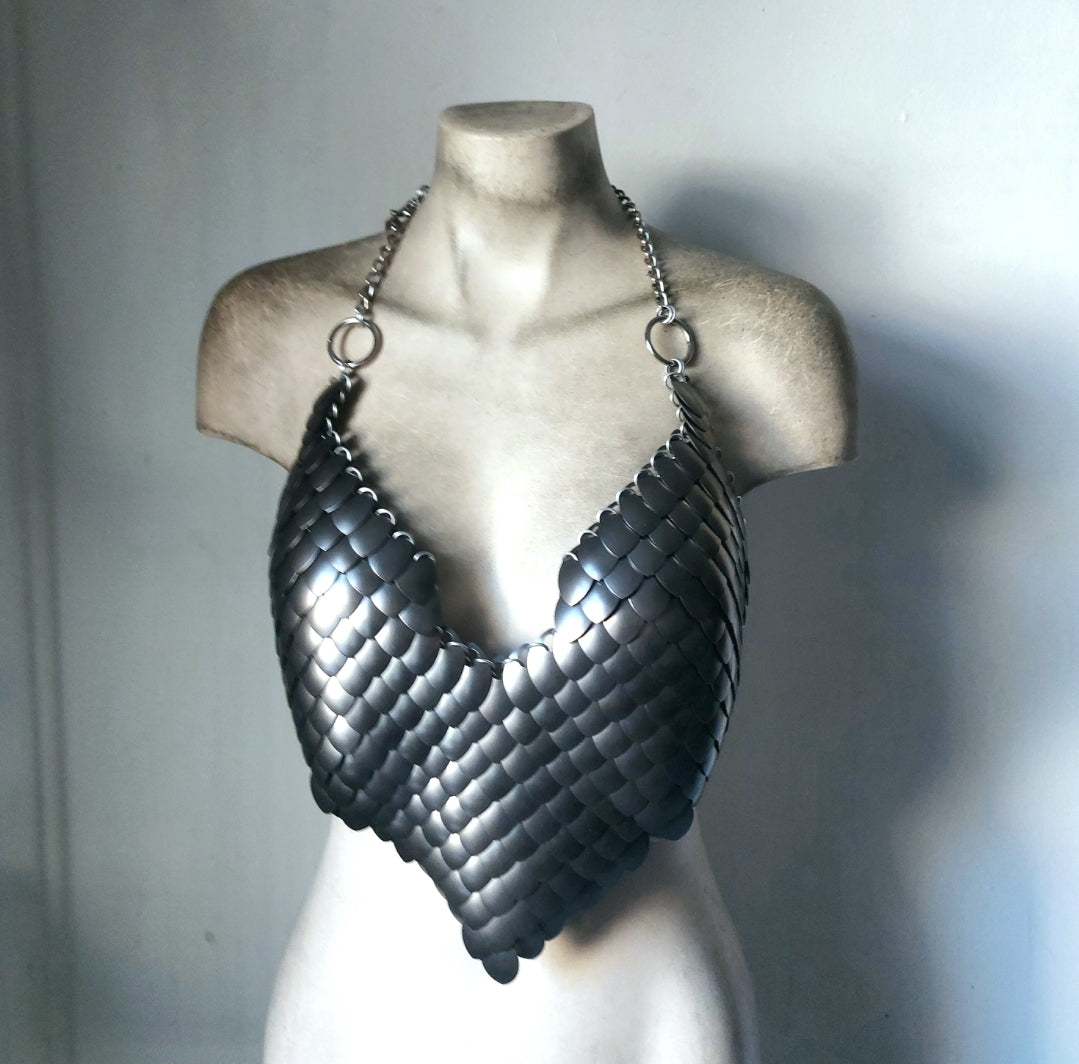 Plunge Gunmetal Top