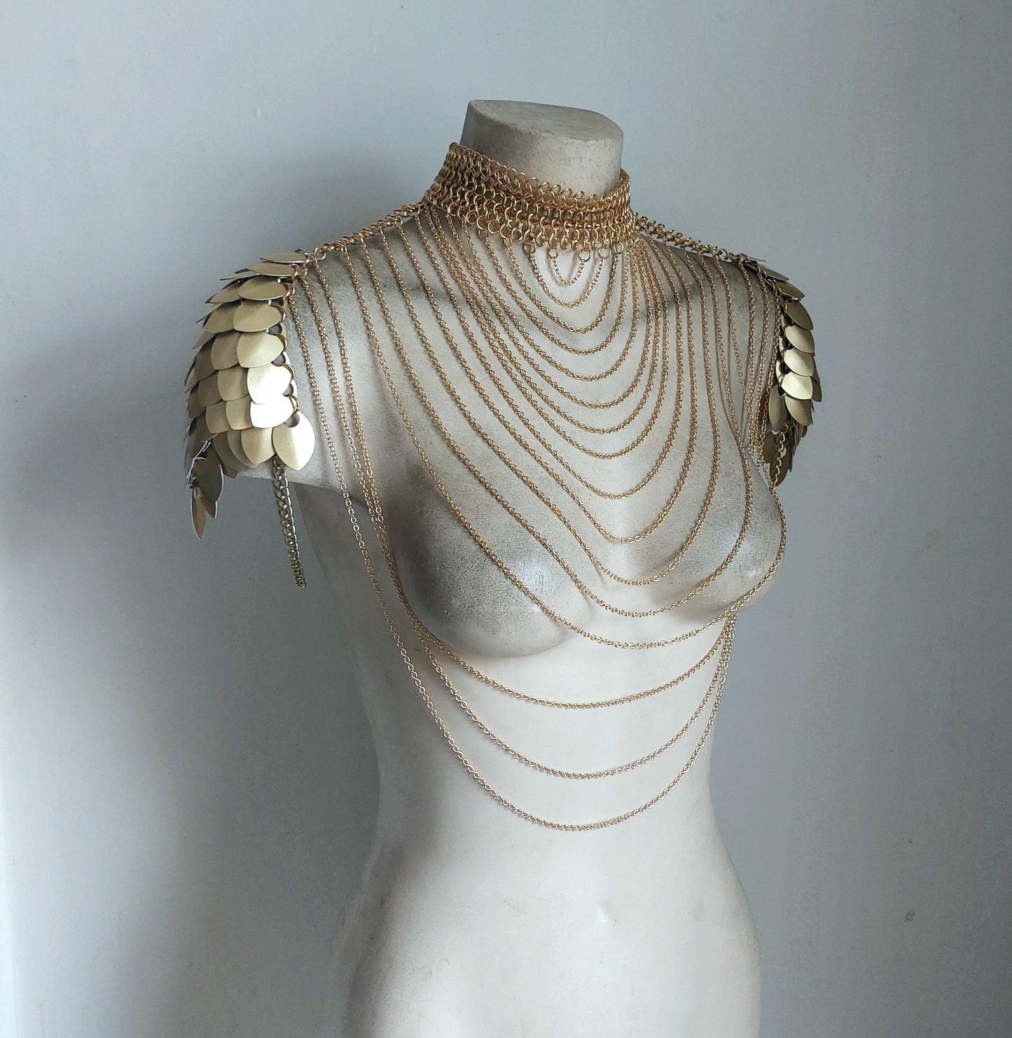 Egyptian Queen Scalemail Chainmail Harness