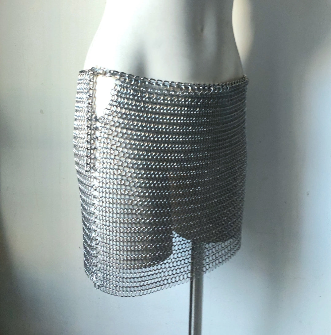 Chainmail Mini Skirt