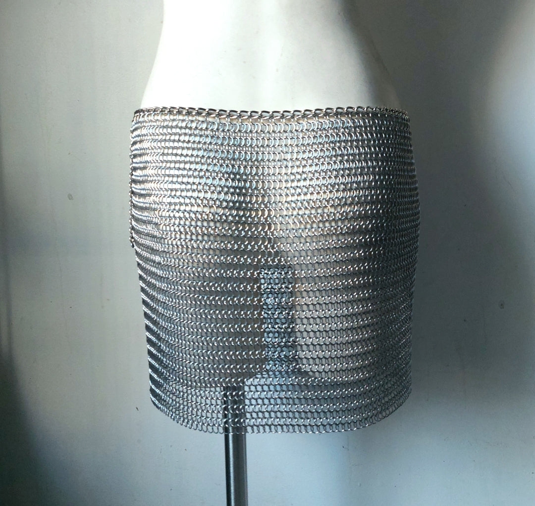 Chainmail Mini Skirt
