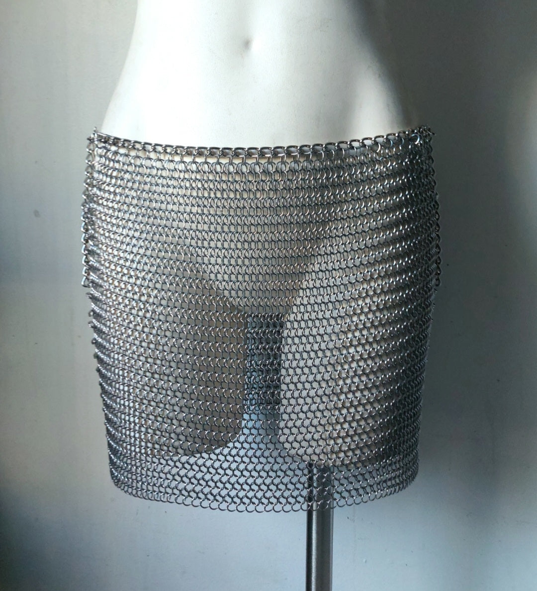 Chainmail Mini Skirt