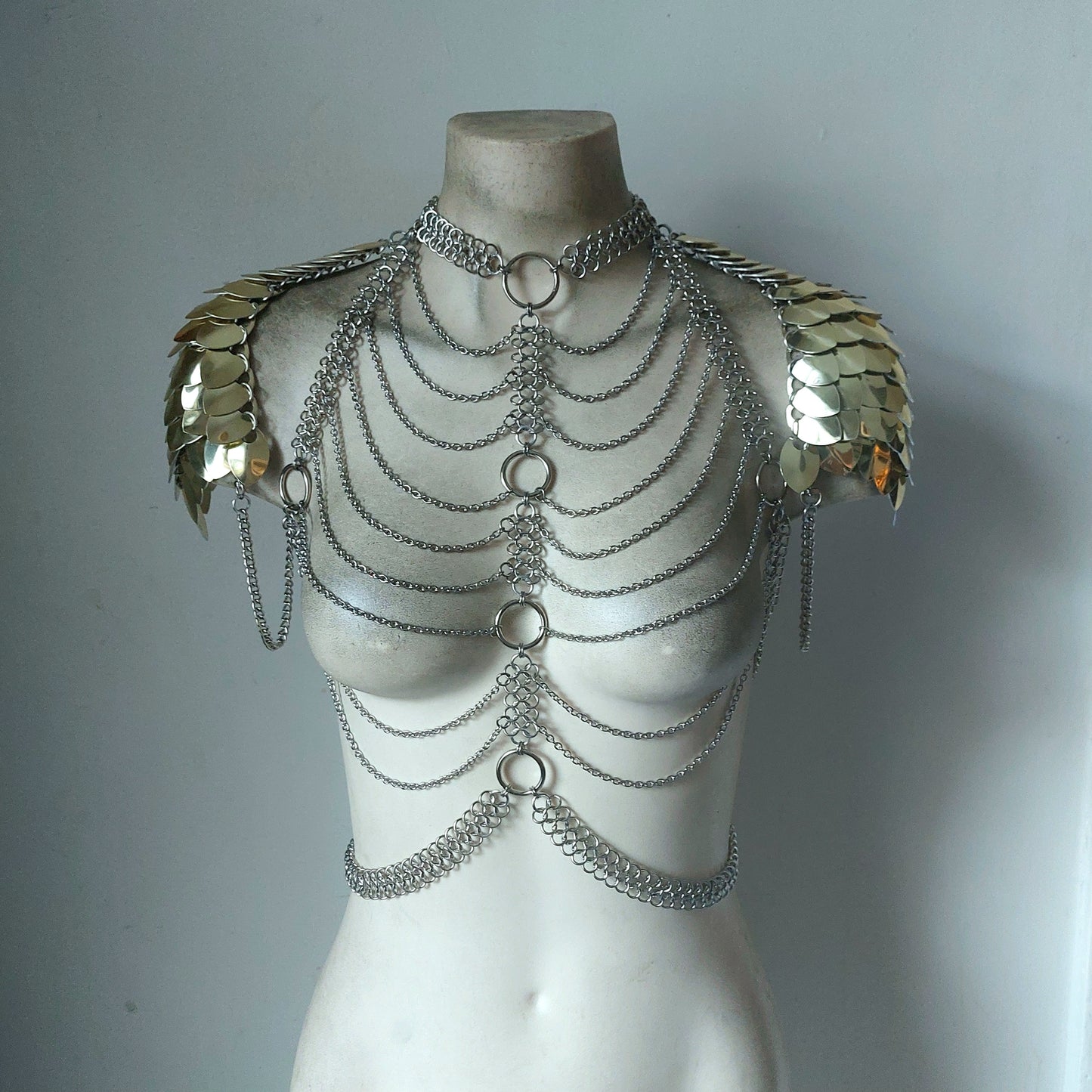 Woven Chainmail Harness Top