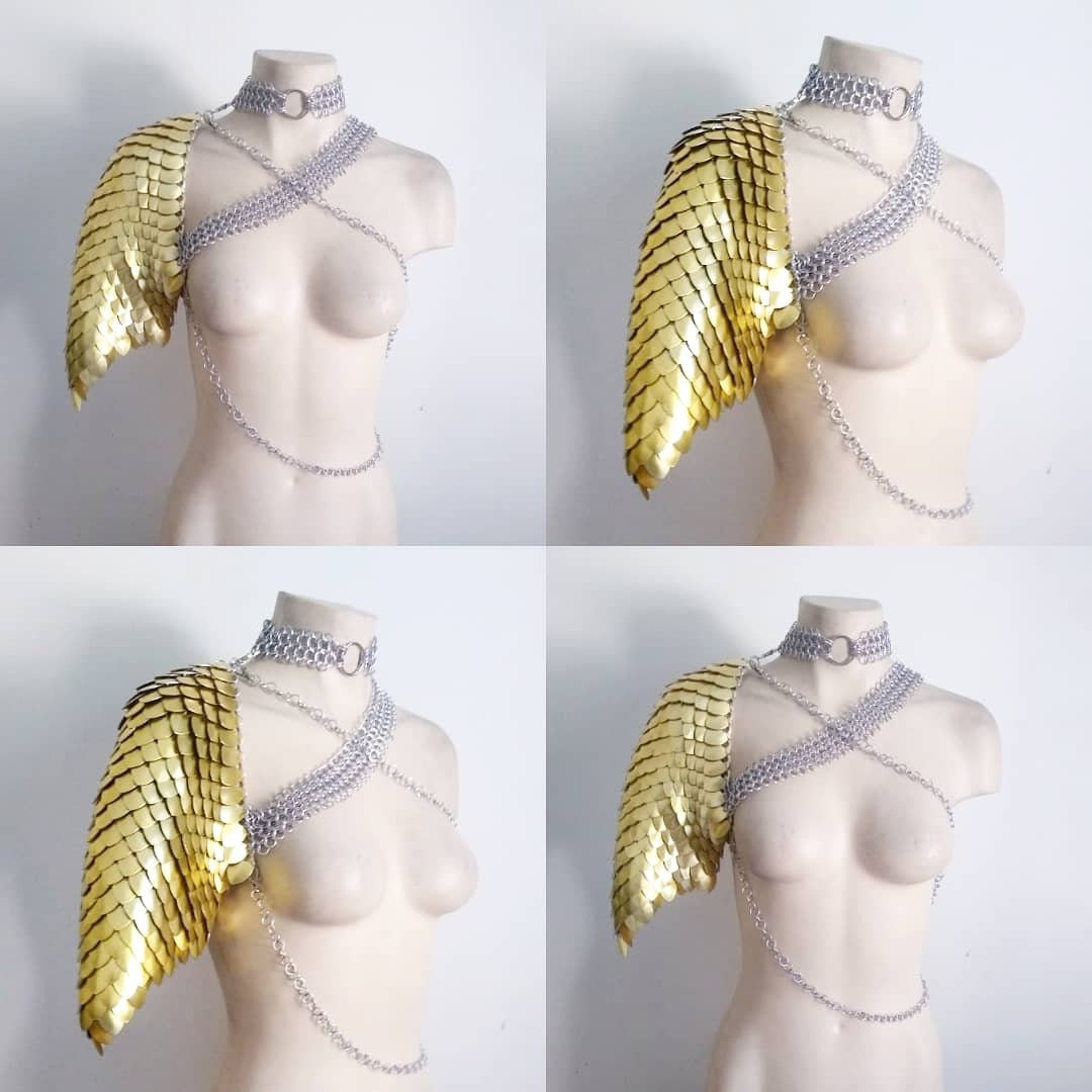Odin One Shoulder Armor